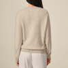 Le Pull Col Rond Cachemire Brossé Erenia