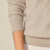Le Pull Col Rond Cachemire Brossé Erenia