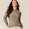 Le Pull Col Rond Cachemire Brossé Erenia