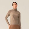 Le Pull Col Roulé Cachemire Yanga