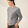 Le Pull Col Rond Cachemire Brossé Erenia