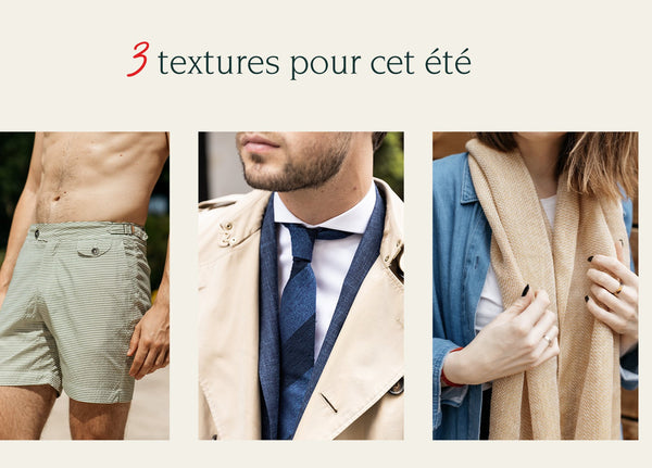 Cet été, osez la texture !