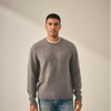 Le Pull Col Rond Cachemire Brossé Hagatan