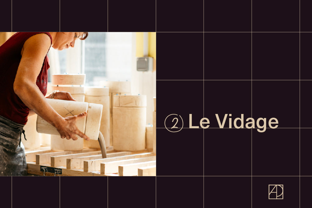 Vidage faïence