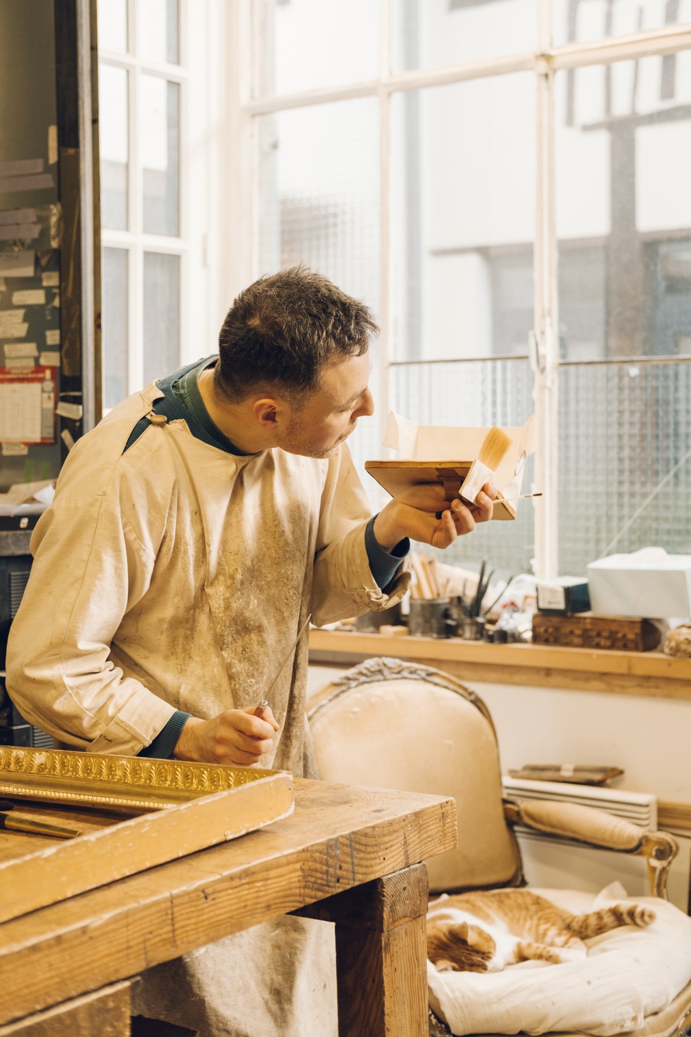savoir-faire français doreur