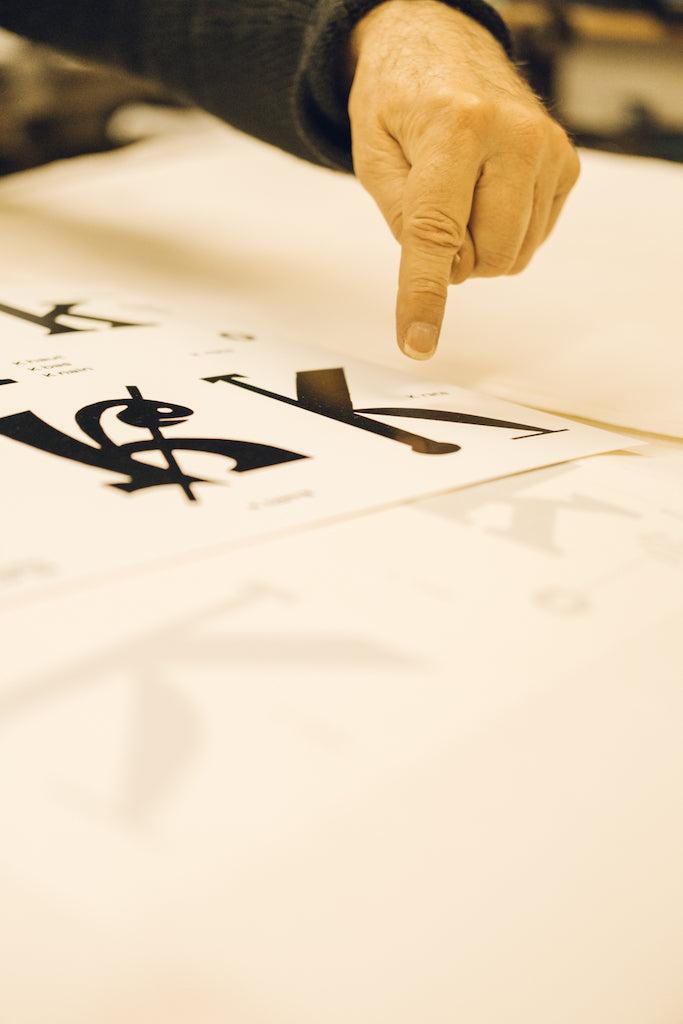 poincon typographique 