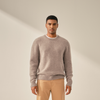 Le Pull Col Rond Cachemire Brossé Hagatan