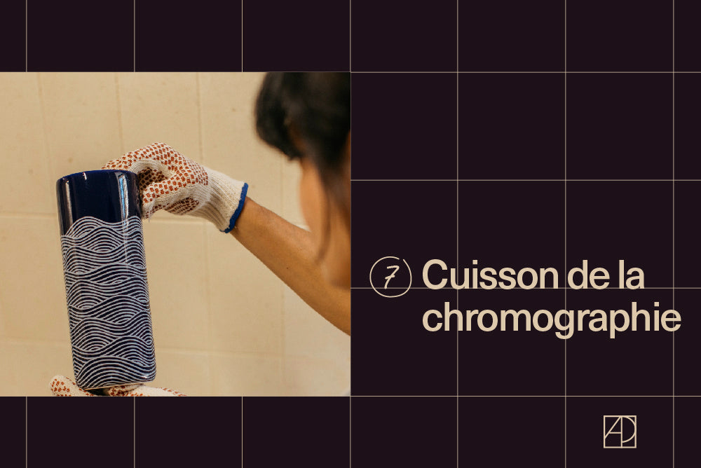 Cuisson chromographie faïence