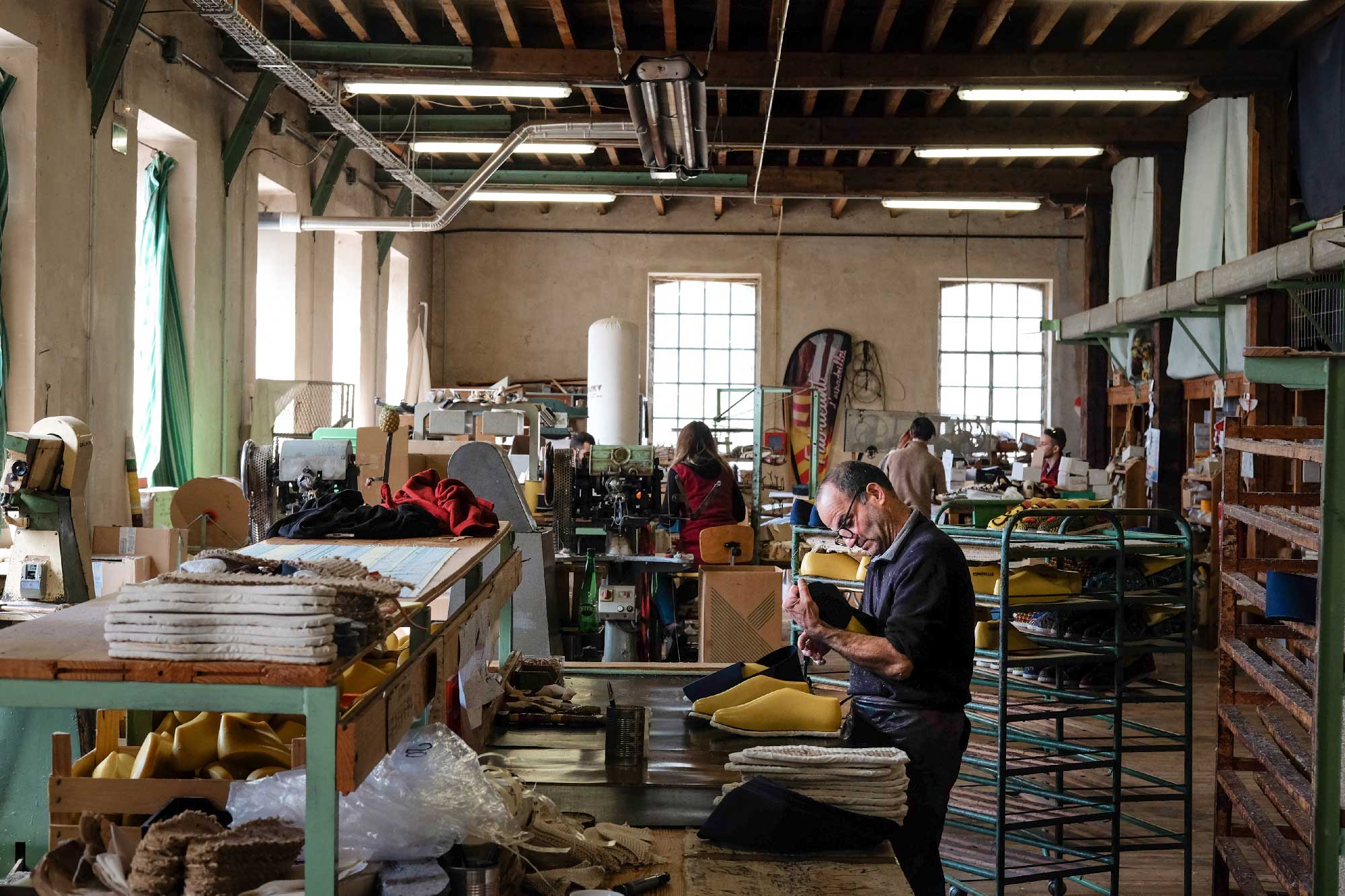 fabrication espadrille
